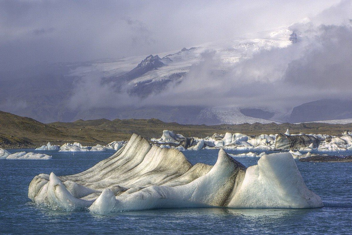 L'alba sul ghiaccio e la strada del ritorno, Islanda in inverno
