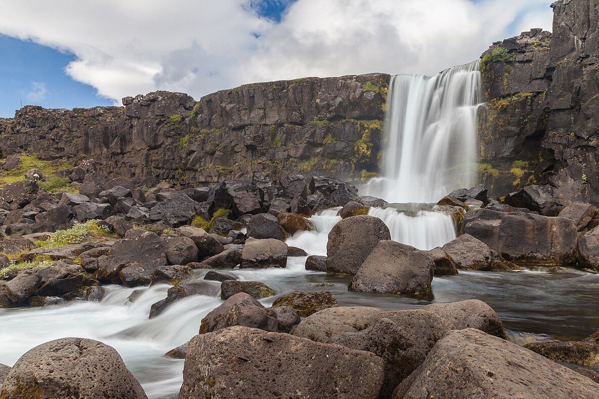 Öxarárfoss, Islanda